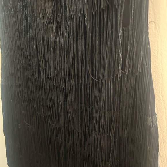 Lulus black fringe dress - Picture 5 of 7